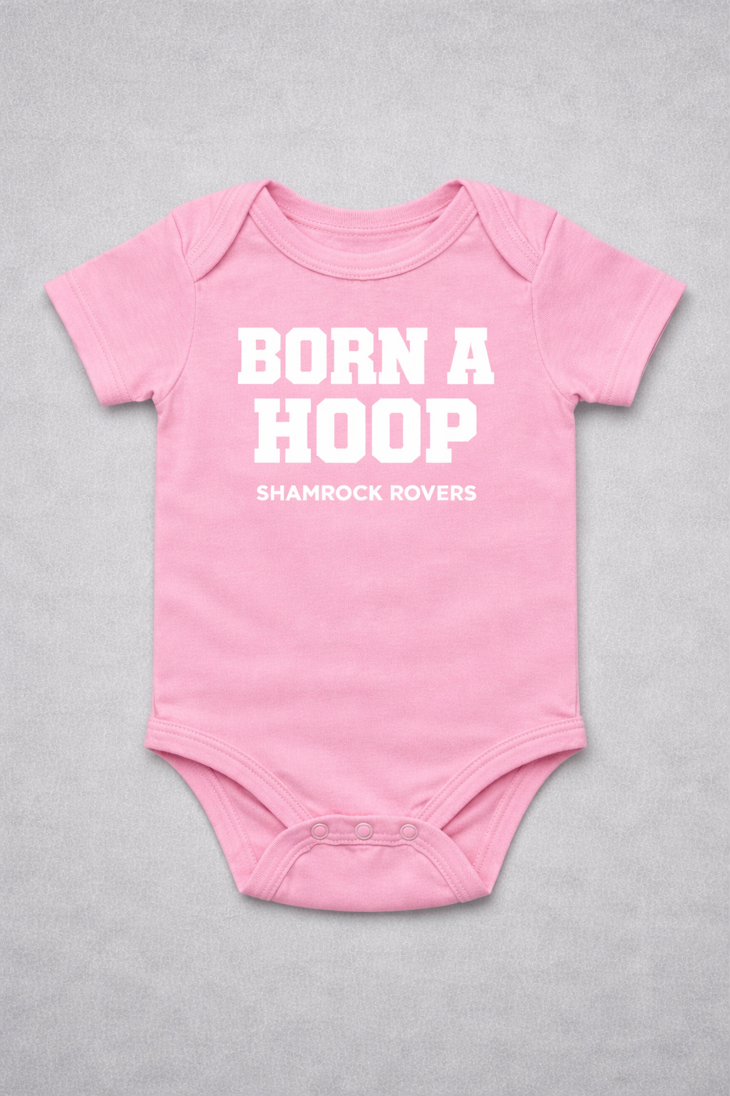 Born a Hoop” Shamrock Rovers Baby top
