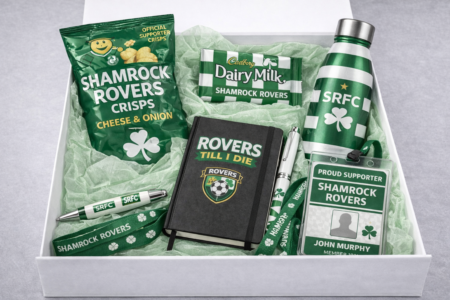 Shamrock Rovers Matchday Essentials Hamper