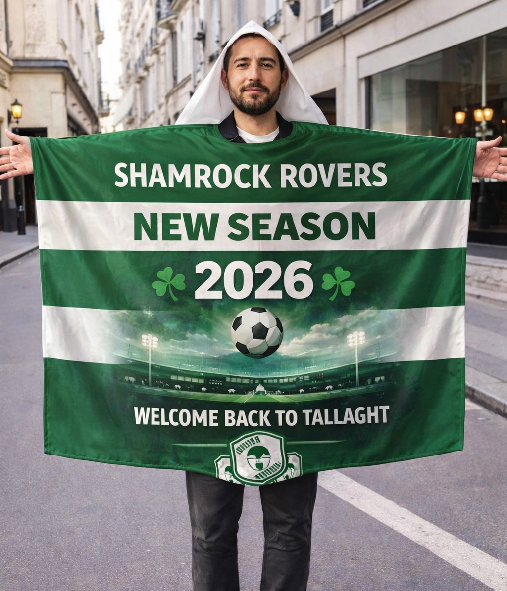 Cape Body Flag with a Hood