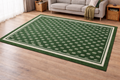 SRFC Signature Green Rug.