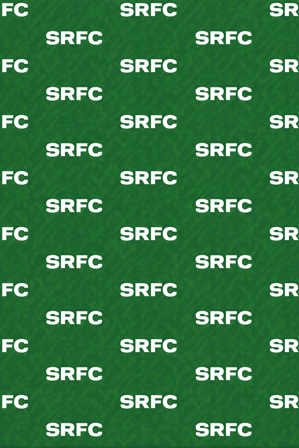 SRFC Signature Green Rug.